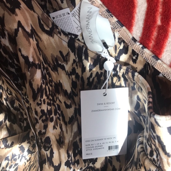 SALE ☀️ Zimmermann Leopard Swimsuit - Picture 5 of 5